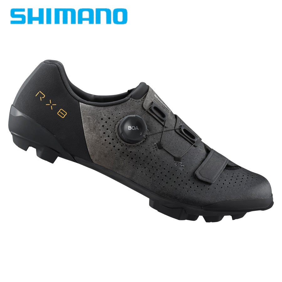 Shimano RX8 Gravel / MTB Carbon Composite Bike Shoes SPD BOA LI2 (SH-RX801) - Black