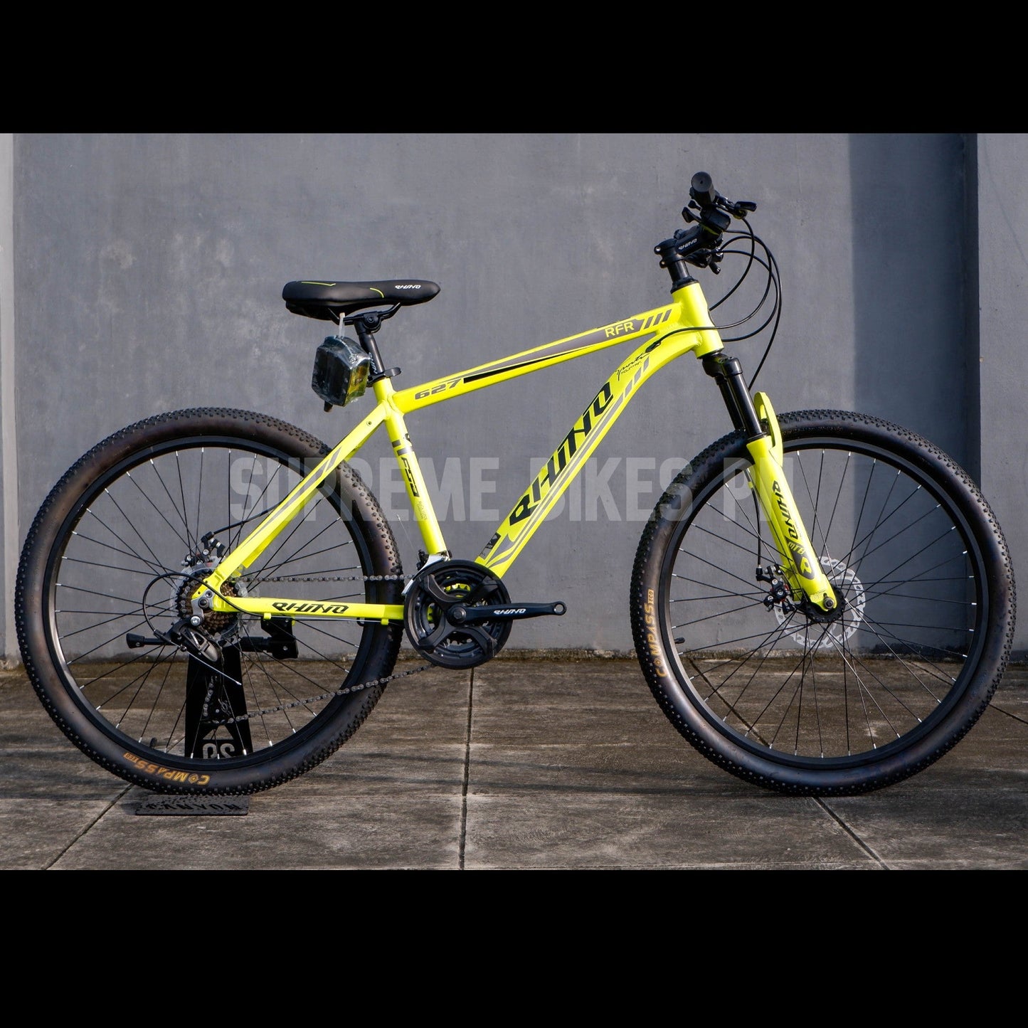 Rhino M627 26er Mountain Bike MTB Alloy Disc - Yellow