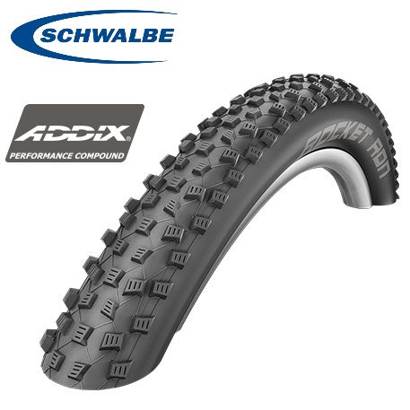 Schwalbe Rocket Ron 27.5+ Mountain Bike Tires ADDIX Tubeless Evolution