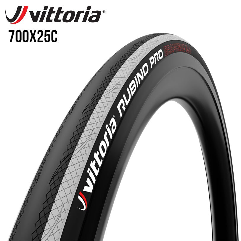 Vittoria Rubino Pro All-Rounder Road Bike Tire Graphene (Folding