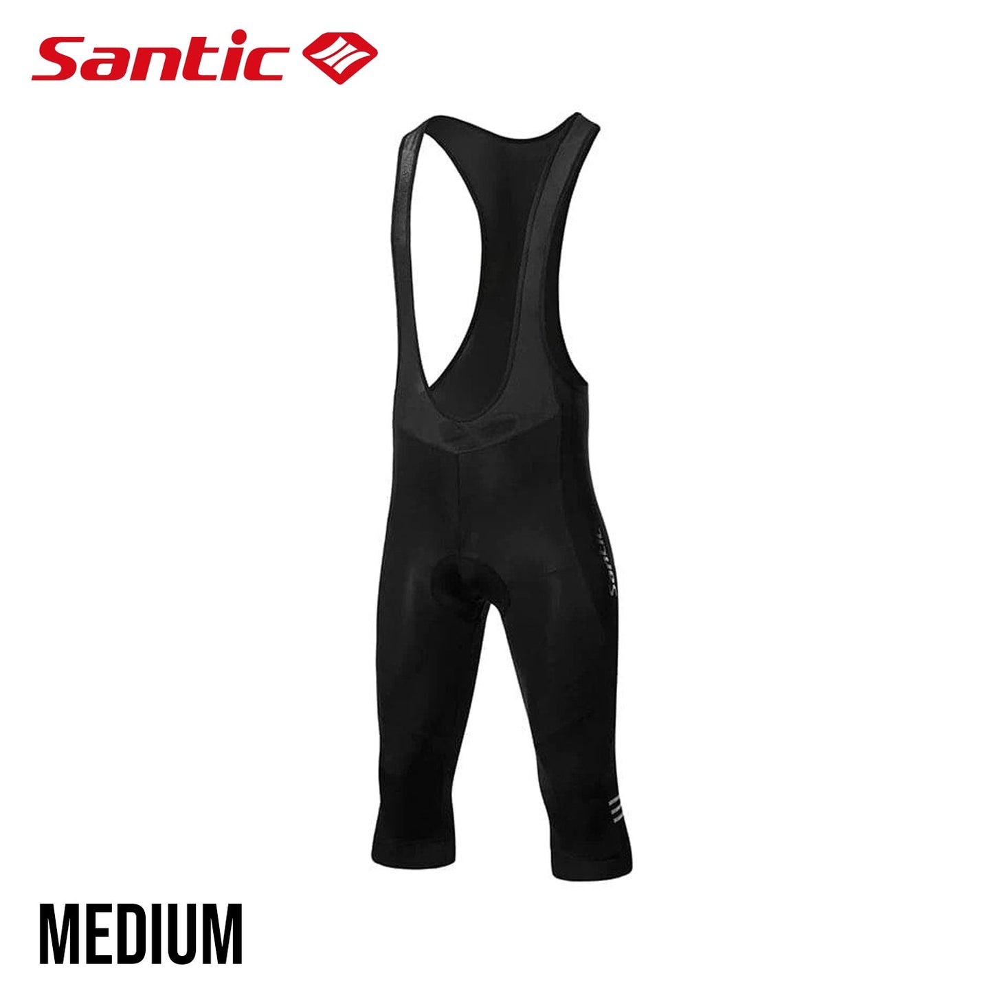 Santic Qianto Men's Spring Summer Bib Short - Black