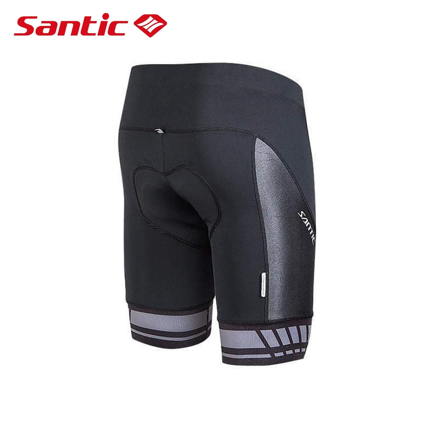 Santic Cayenne Men's Spring Summer Cycling Shorts - Black