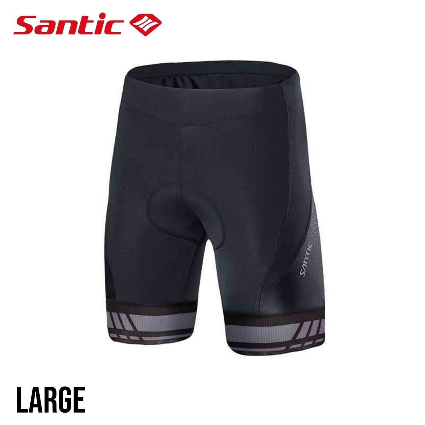 Santic Cayenne Men's Spring Summer Cycling Shorts - Black