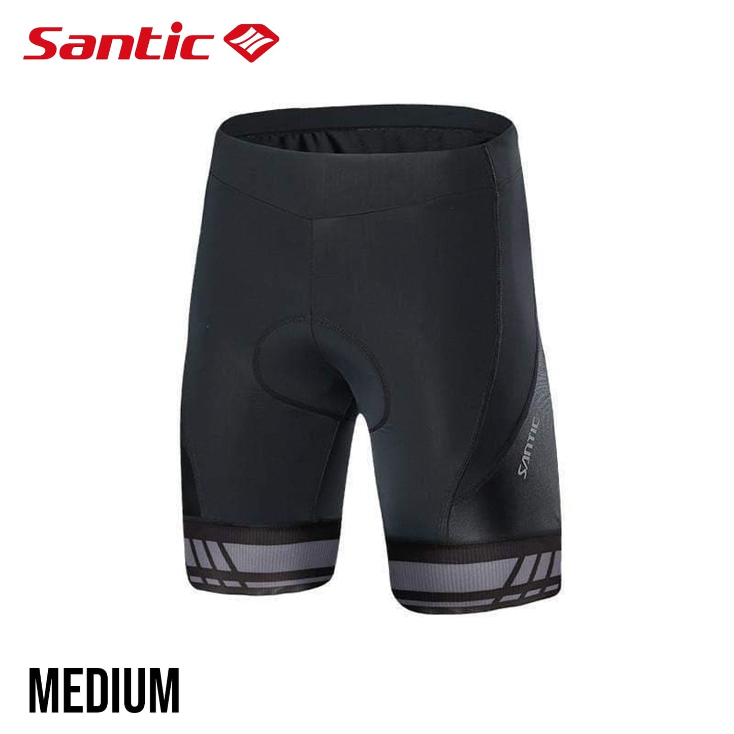 Santic Cayenne Men's Spring Summer Cycling Shorts - Black