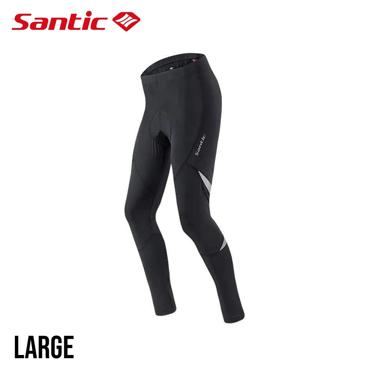 Santic Dans Men's Spring Fall Cycling Tights - Black