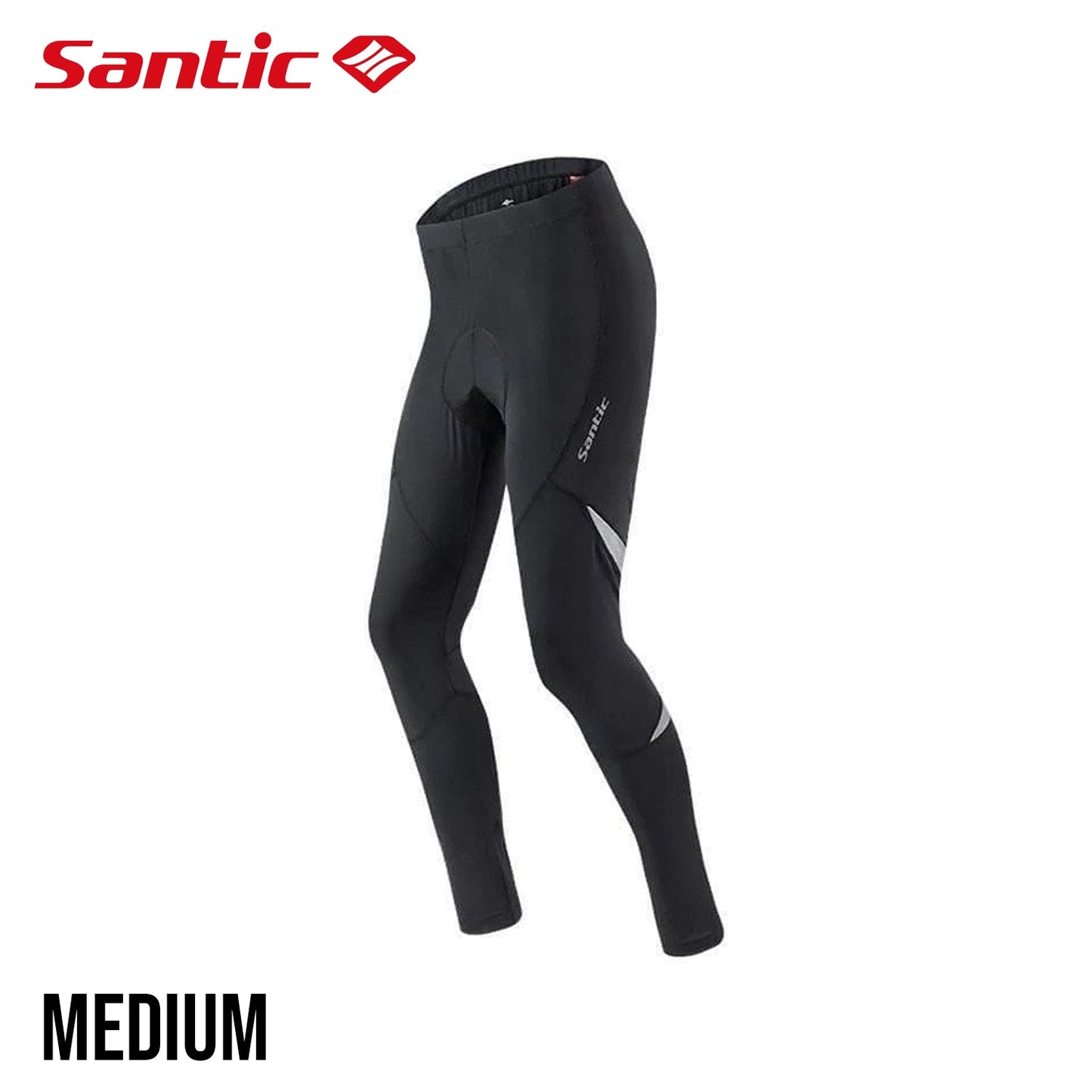 Santic Dans Men's Spring Fall Cycling Tights - Black