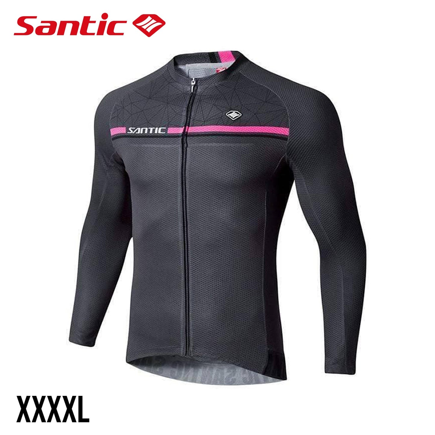 Santic Karen Ⅱ Men's Long Sleeve Spring Summer Jersey - Gray