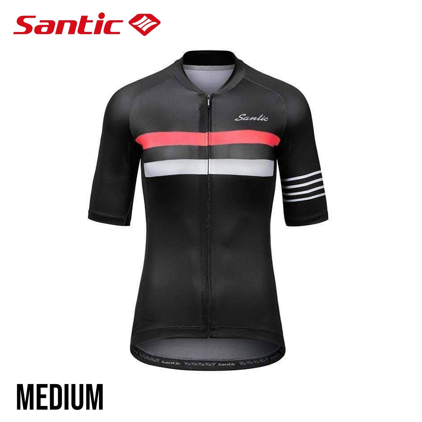 Santic Pali Women's Short Sleeve Summer Jersey - Black