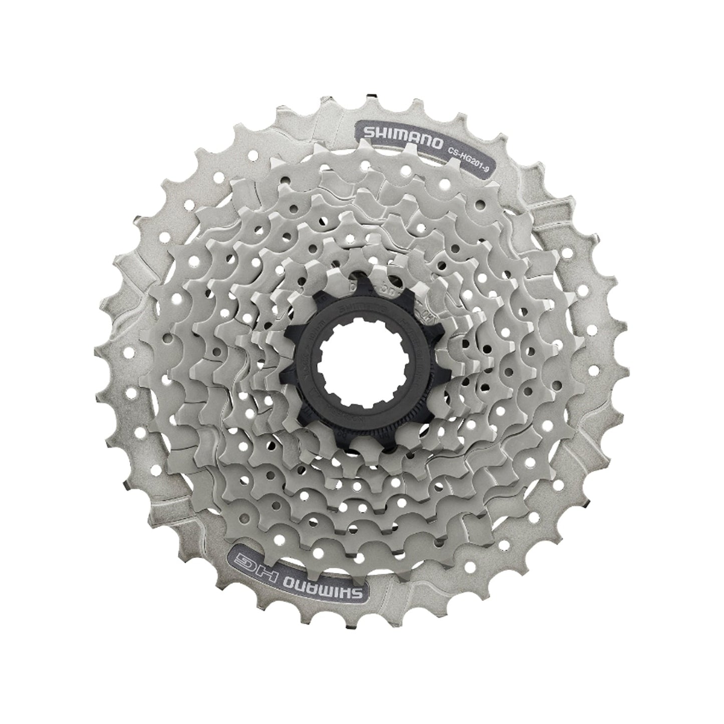 Shimano Altus M2000 CS-HG201-9 9-Speed - HYPERGLIDE - Silver - MTB Cassette Sprocket