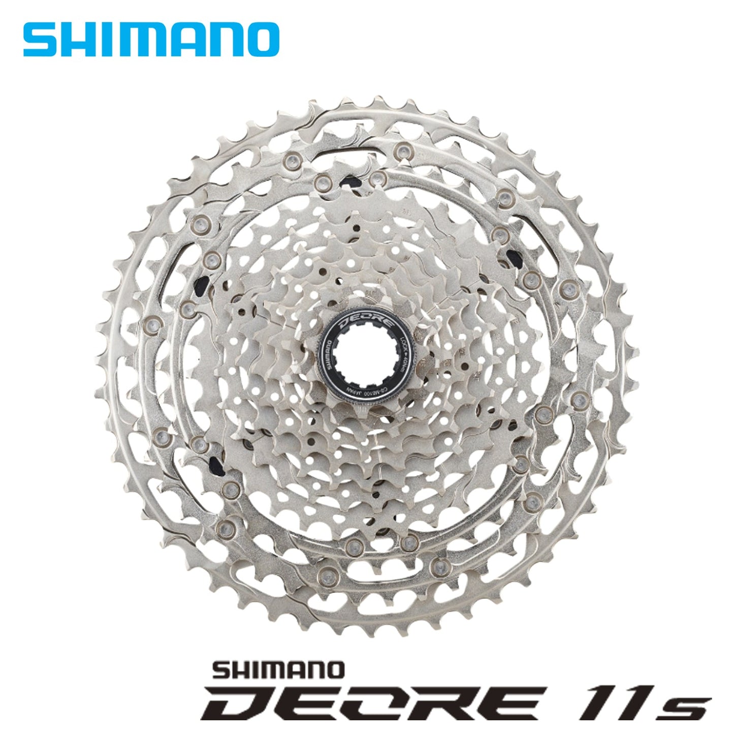 Shimano Deore M5100 CS-M5100-11 11-Speed - HYPERGLIDE - MTB Cassette Sprocket