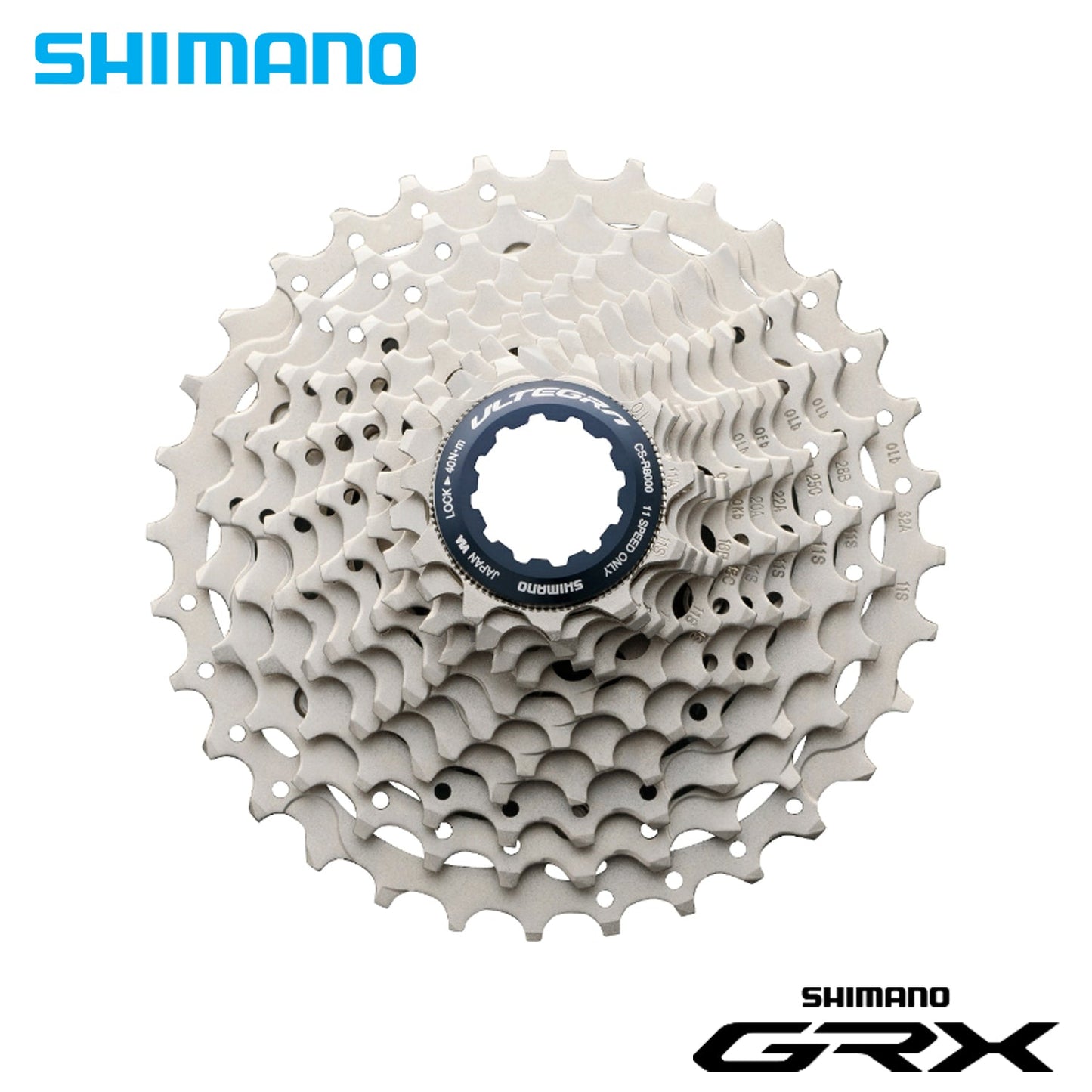 Shimano Ultegra GRX DI2 CS-R8000 11-Speed HG-EV Road Cassette Sprocket