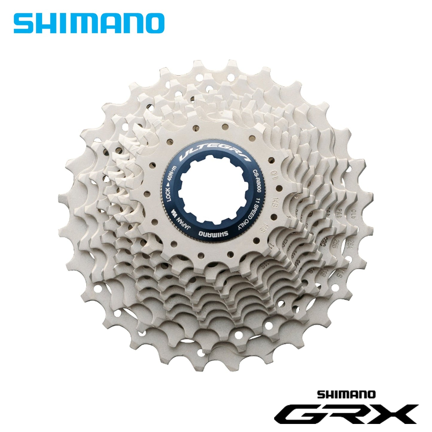 Shimano Ultegra GRX DI2 CS-R8000 11-Speed HG-EV Road Cassette Sprocket