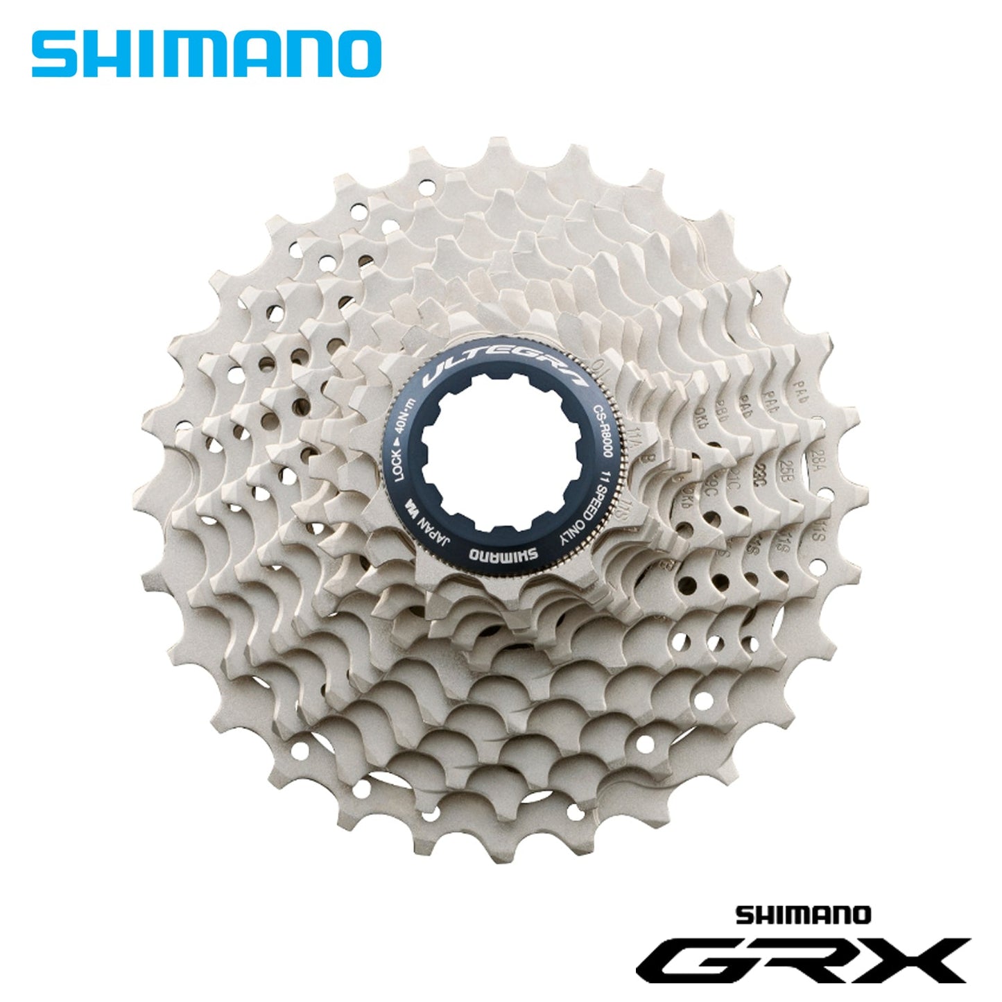 Shimano Ultegra GRX DI2 CS-R8000 11-Speed HG-EV Road Cassette Sprocket