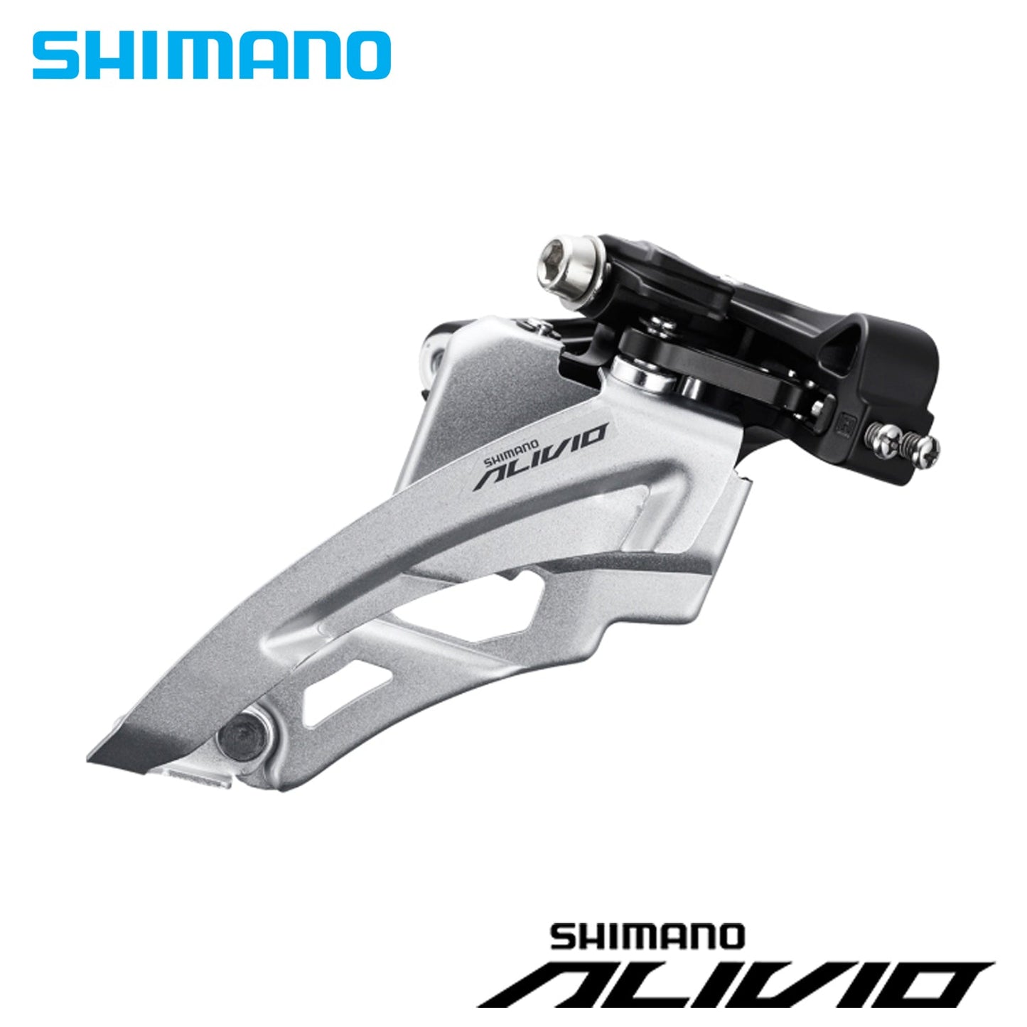 Shimano Alivio FD-M3100-M Front Derailleur - SIDE SWING - Clamp Band Mount - 3x9-speed