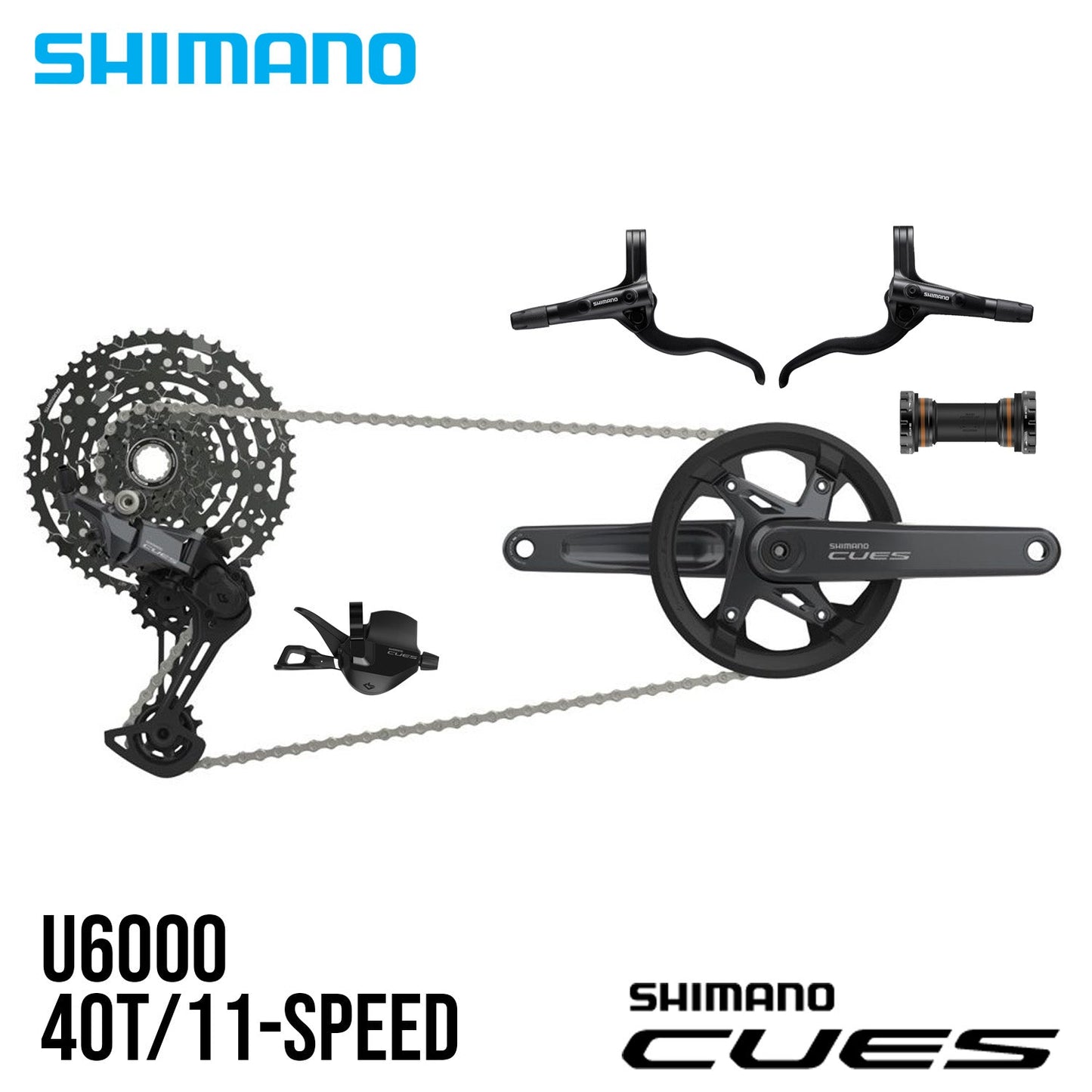 Shimano Cues U6000 1x11 11-Speed Groupset