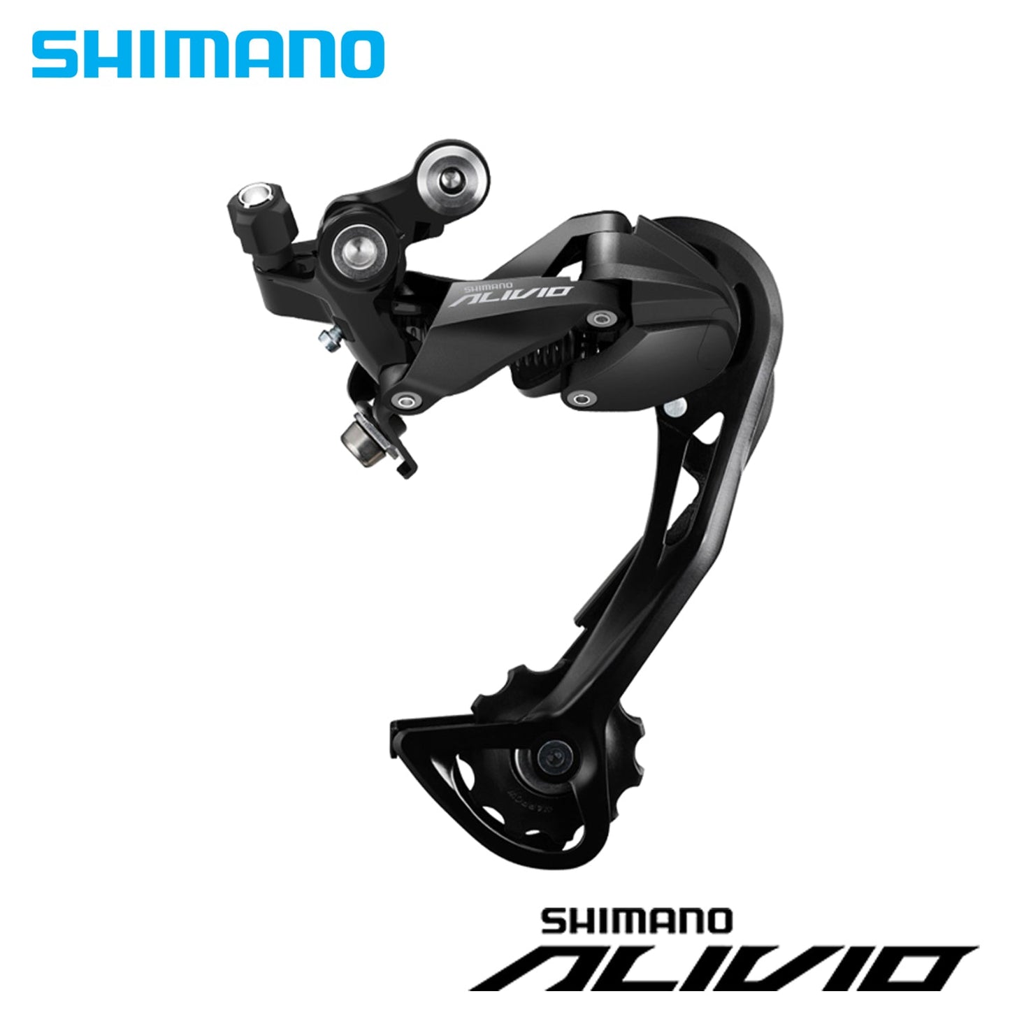 Shimano Alivio RD-M3100-SGS Rear Derailleur - SHIMANO SHADOW RD - 9-speed