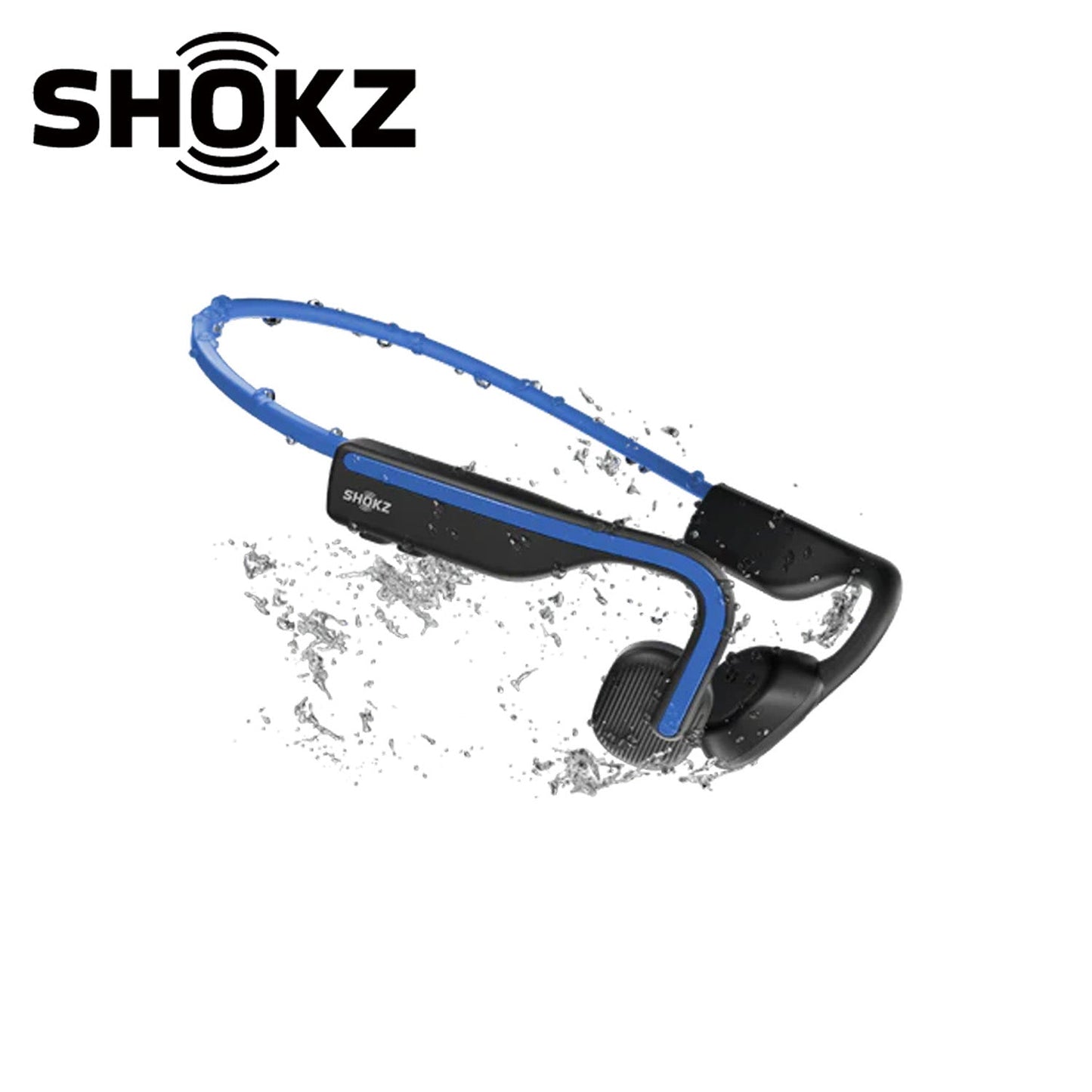 SHOKZ OpenMove Bone Conduction Open-Ear Lifestyle/Sport Headphones - Blue