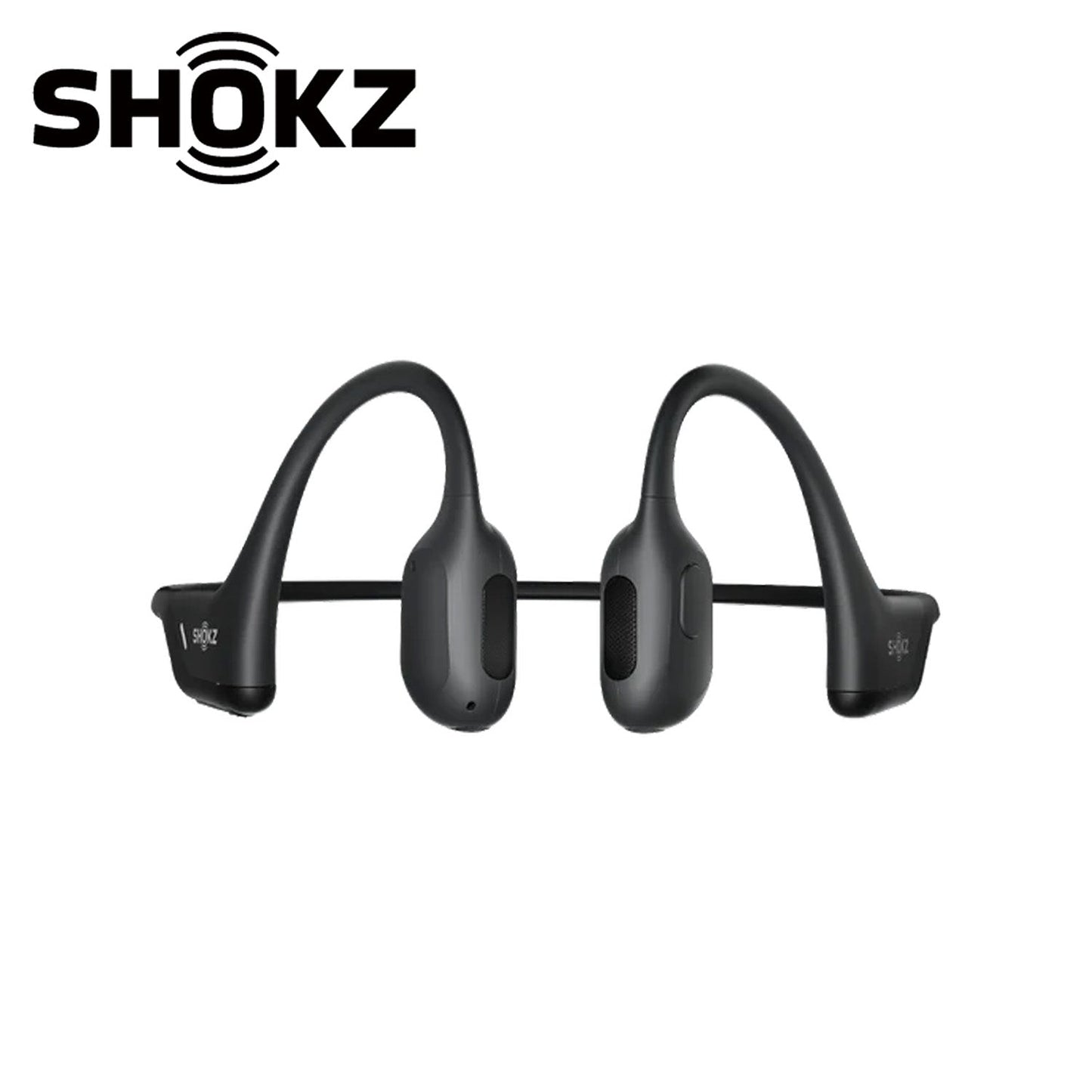 SHOKZ OpenRun Pro Premium Bone Conduction Open-Ear Sport Headphones - Black