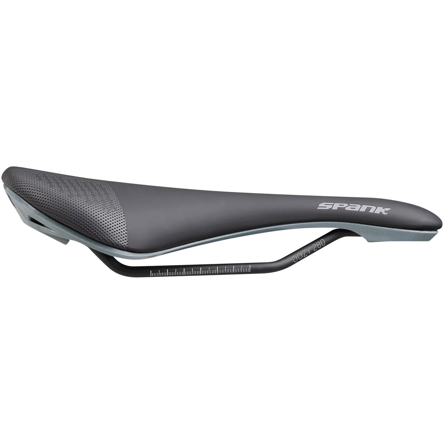 Spank Oozy 280 MTB 144mm Saddle - Black/Grey