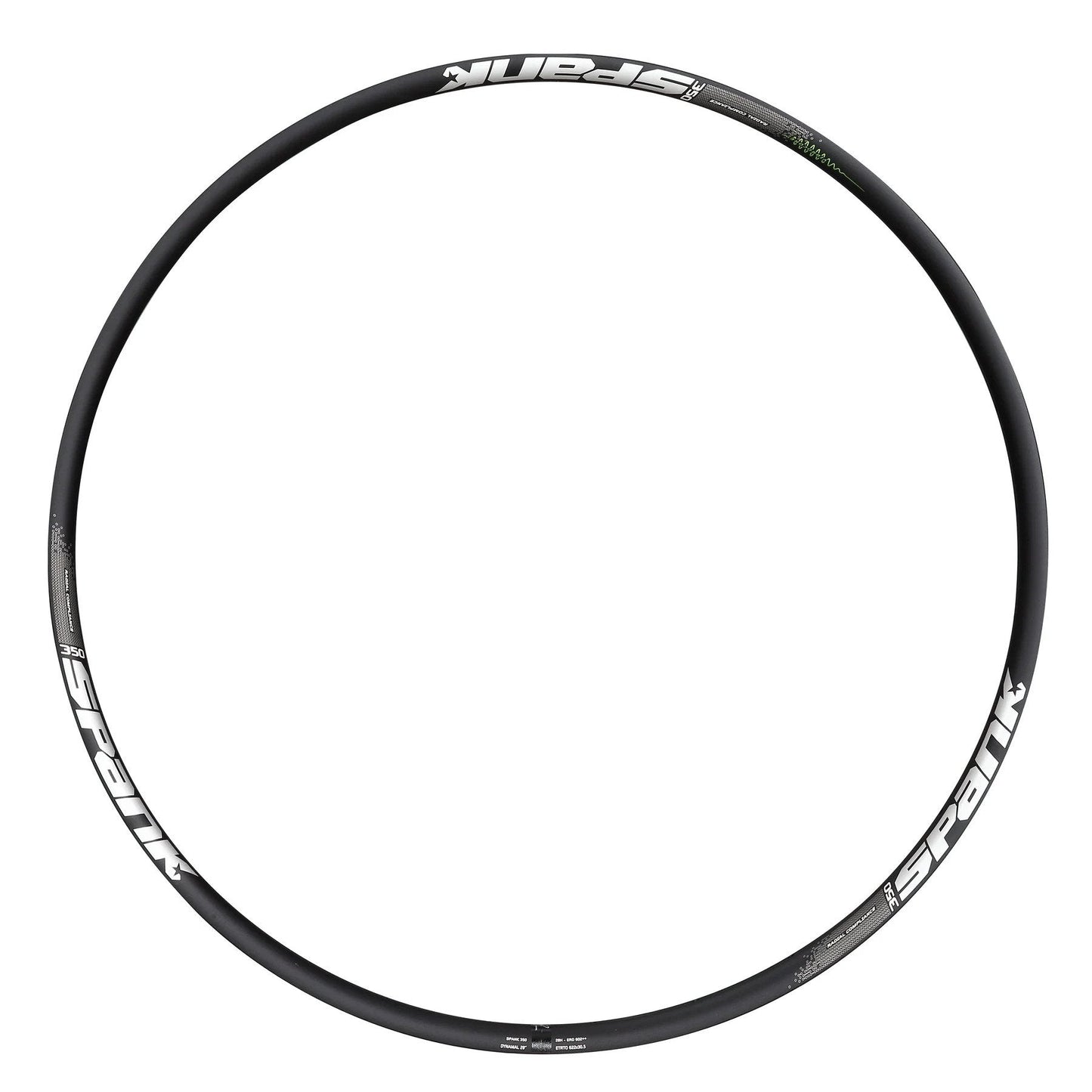 Spank 350 Vibrocore Bike Rim 27.5" - Black