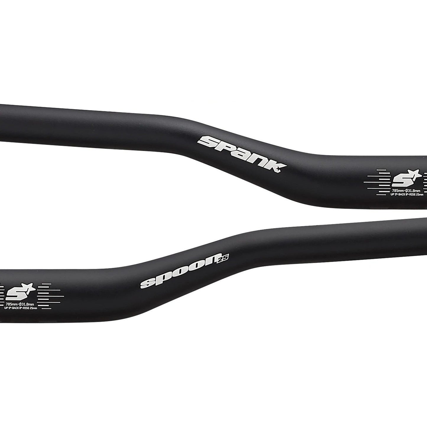 Spank Spoon Alloy Handlebar 785mm (adjustable) - Black