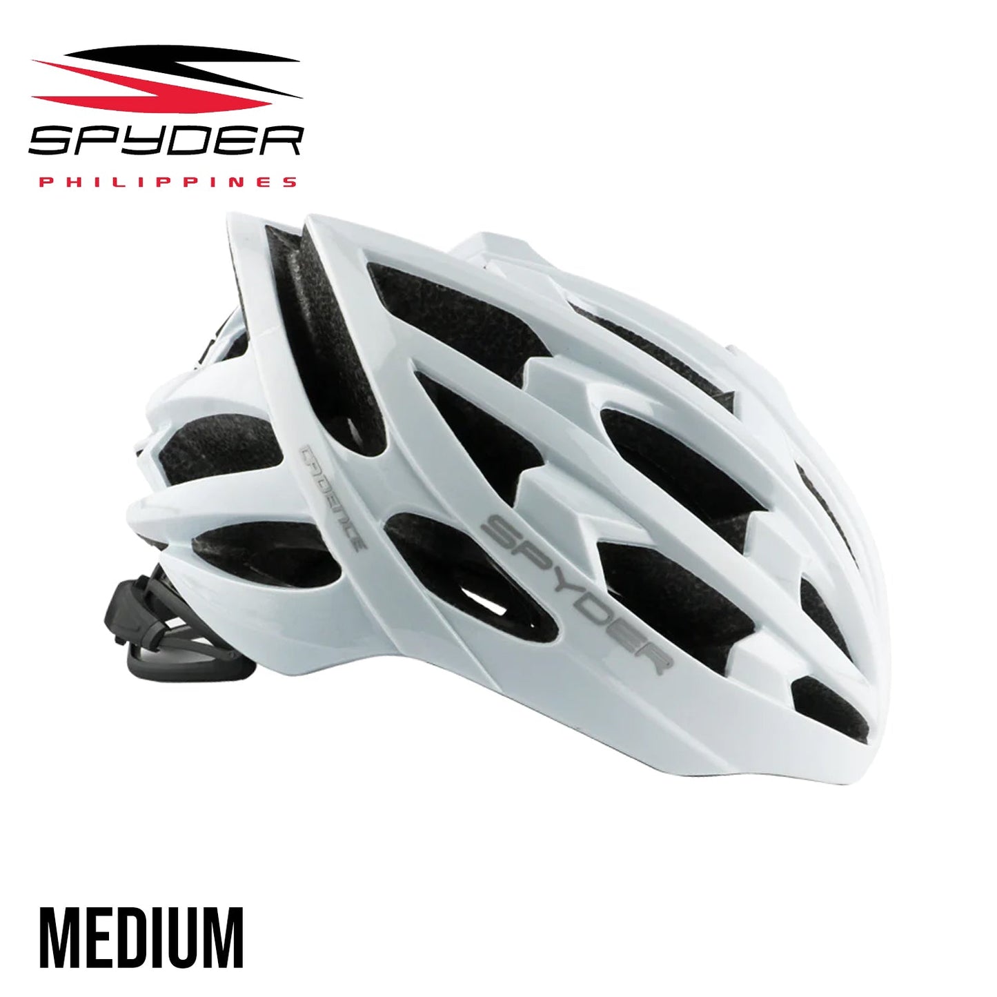 Spyder CADENCE Bike Helmet for Road - Gloss White