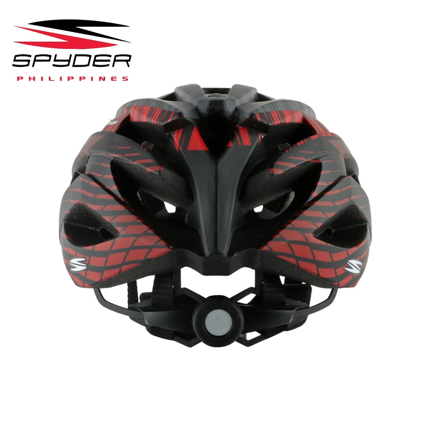 Spyder Flow MTB Bike Helmet - Matt Black/Red