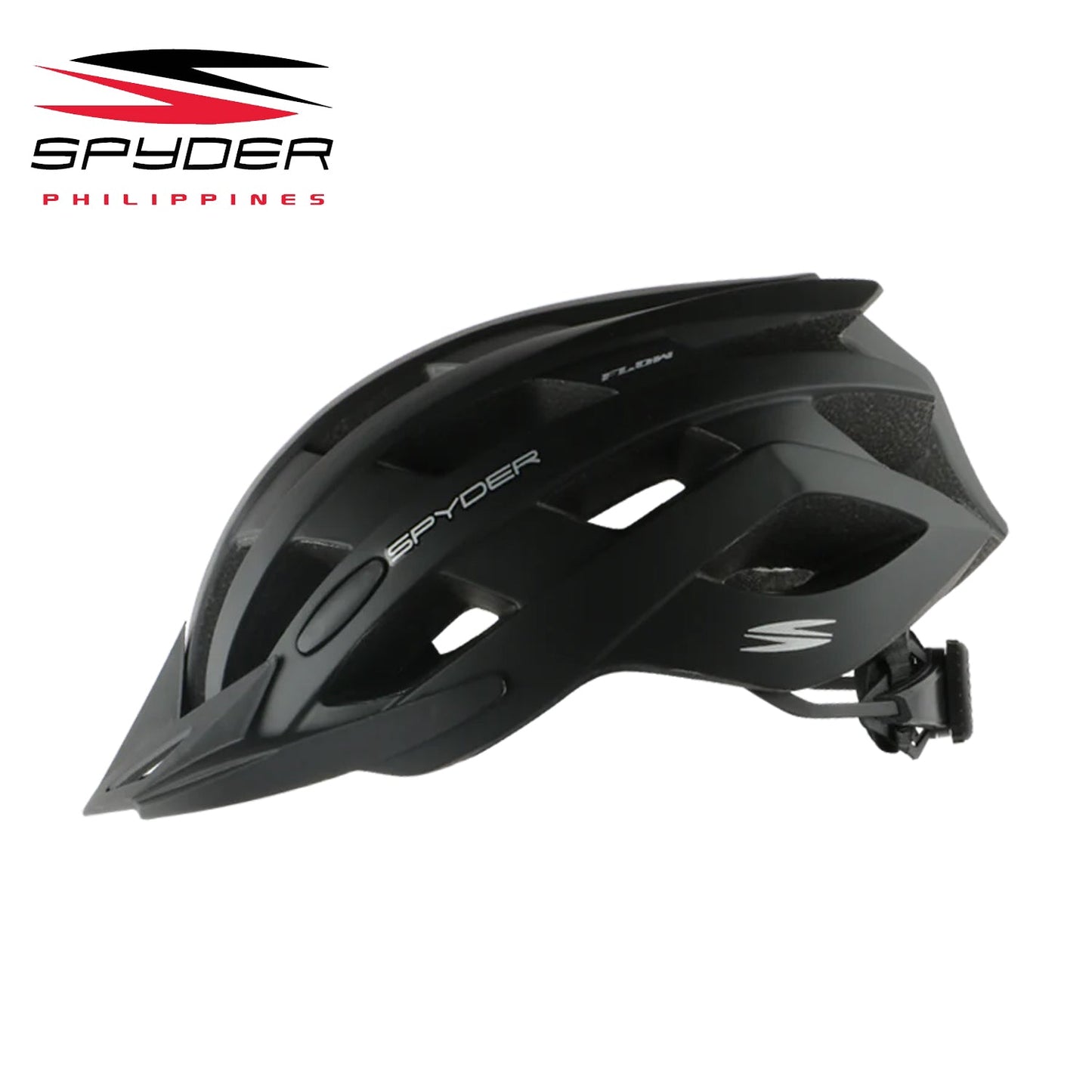 Spyder Flow MTB Bike Helmet - Matt Black