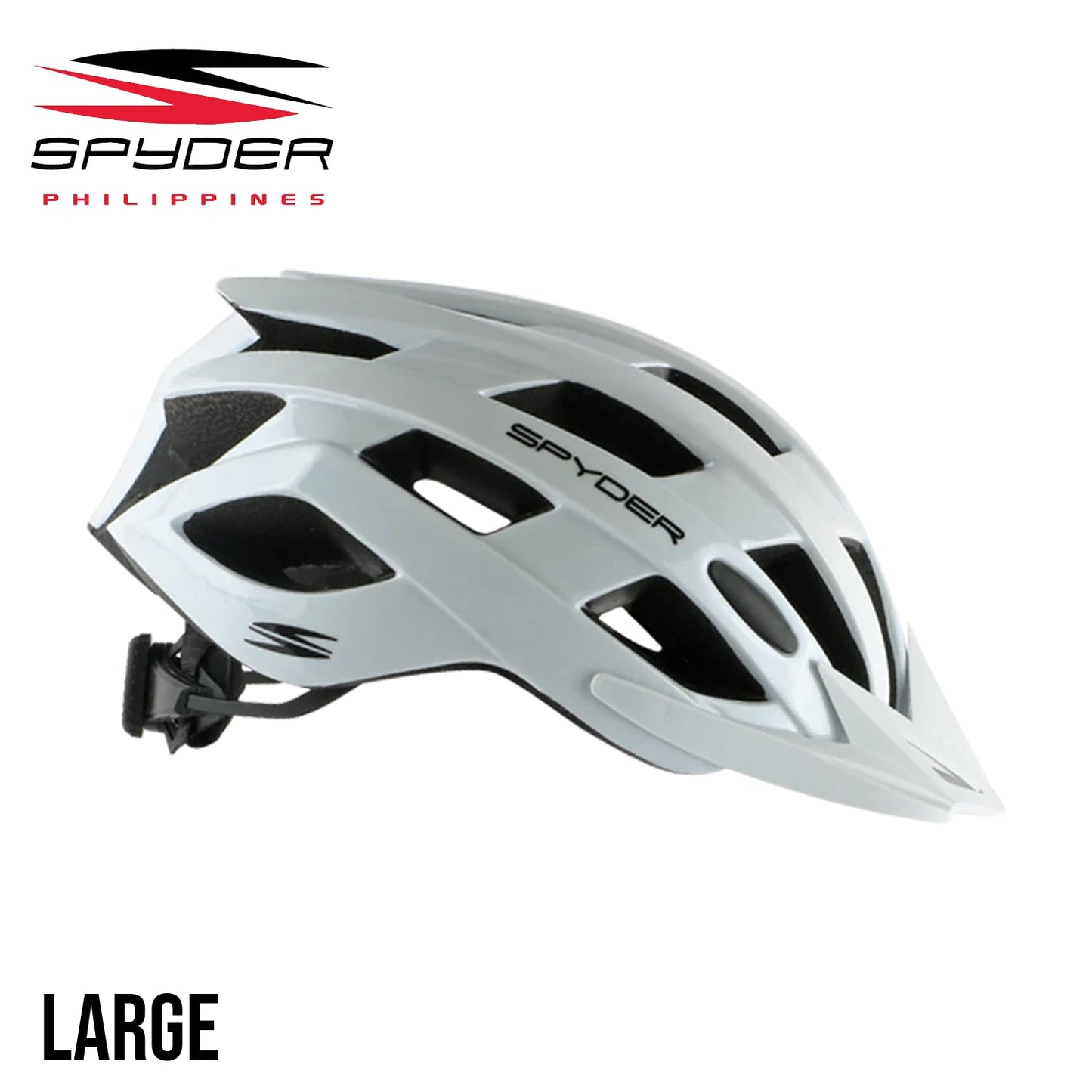 Spyder Flow MTB Bike Helmet - Shiny White