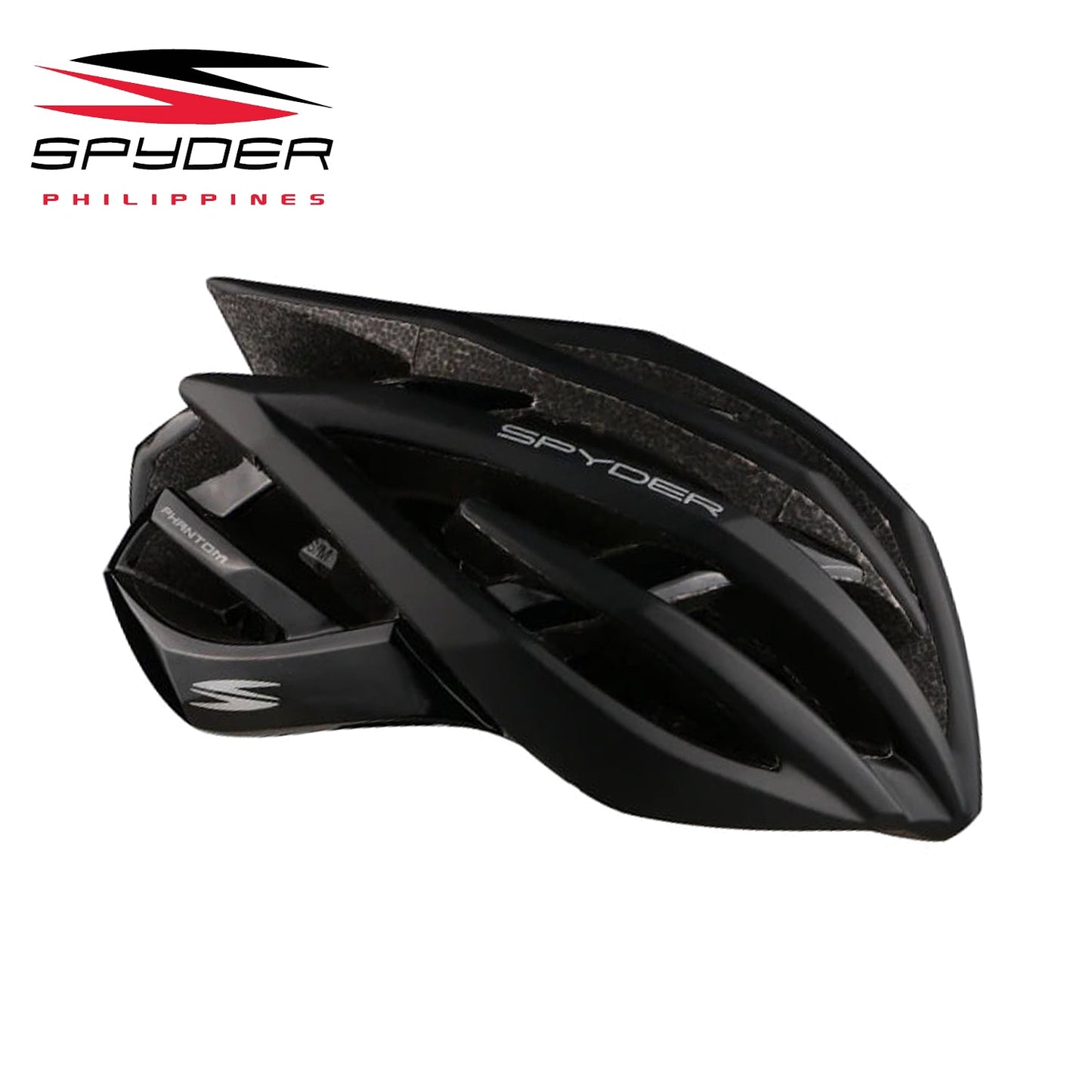 Spyder PHANTOM Bike Helmet for Road - Matte Black