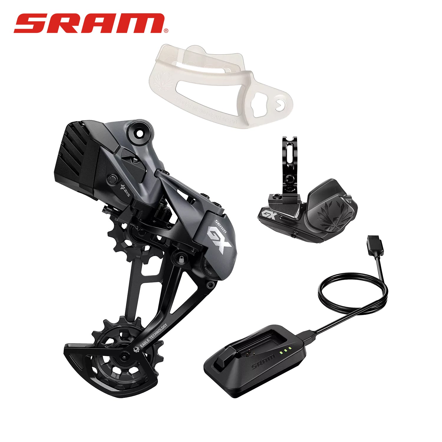 SRAM GX Eagle AXS Upgrade Kit w/ Rear Derailleur, Battery, and Control ...