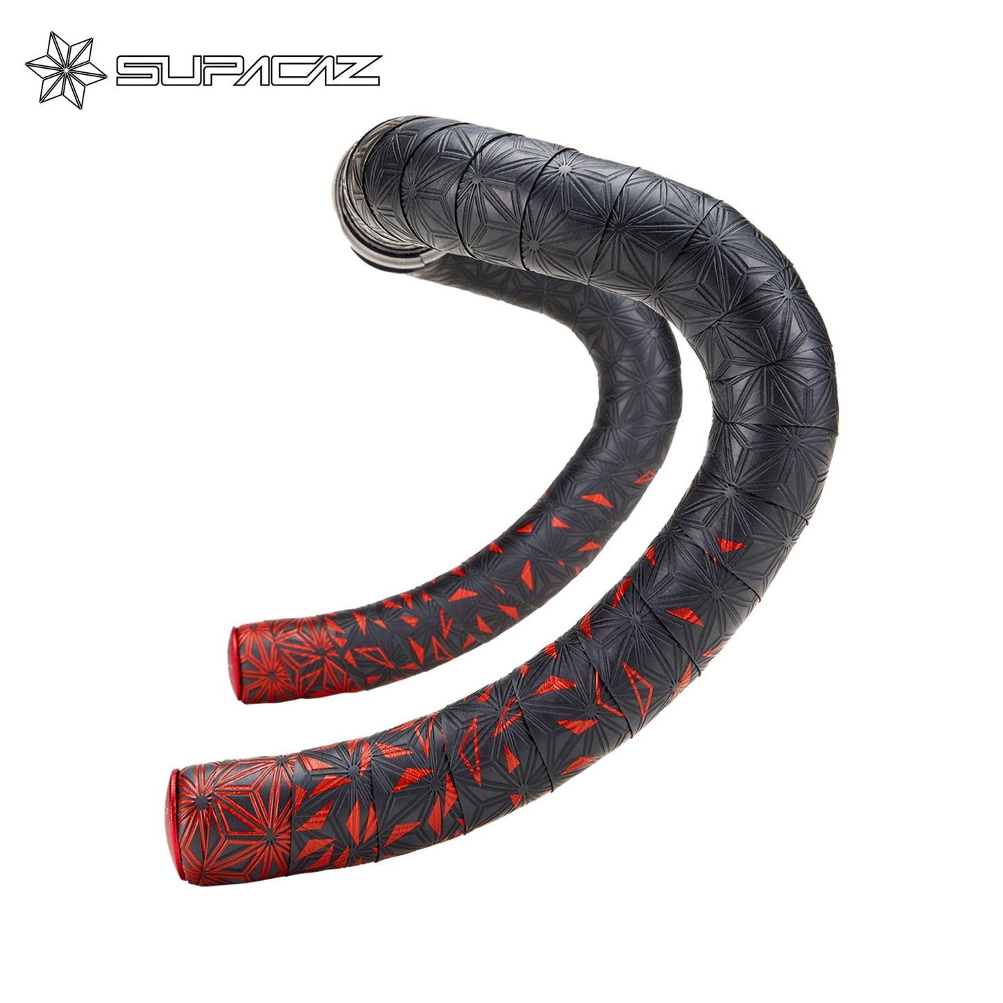 Supacaz Super Sticky Kush Star Fade Bar Tape - Red