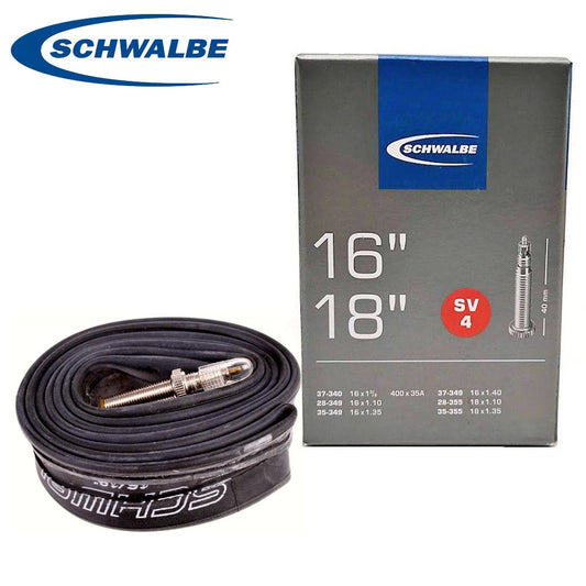 Schwalbe SV4 Folding Bike Inner Tube 16 18 inch