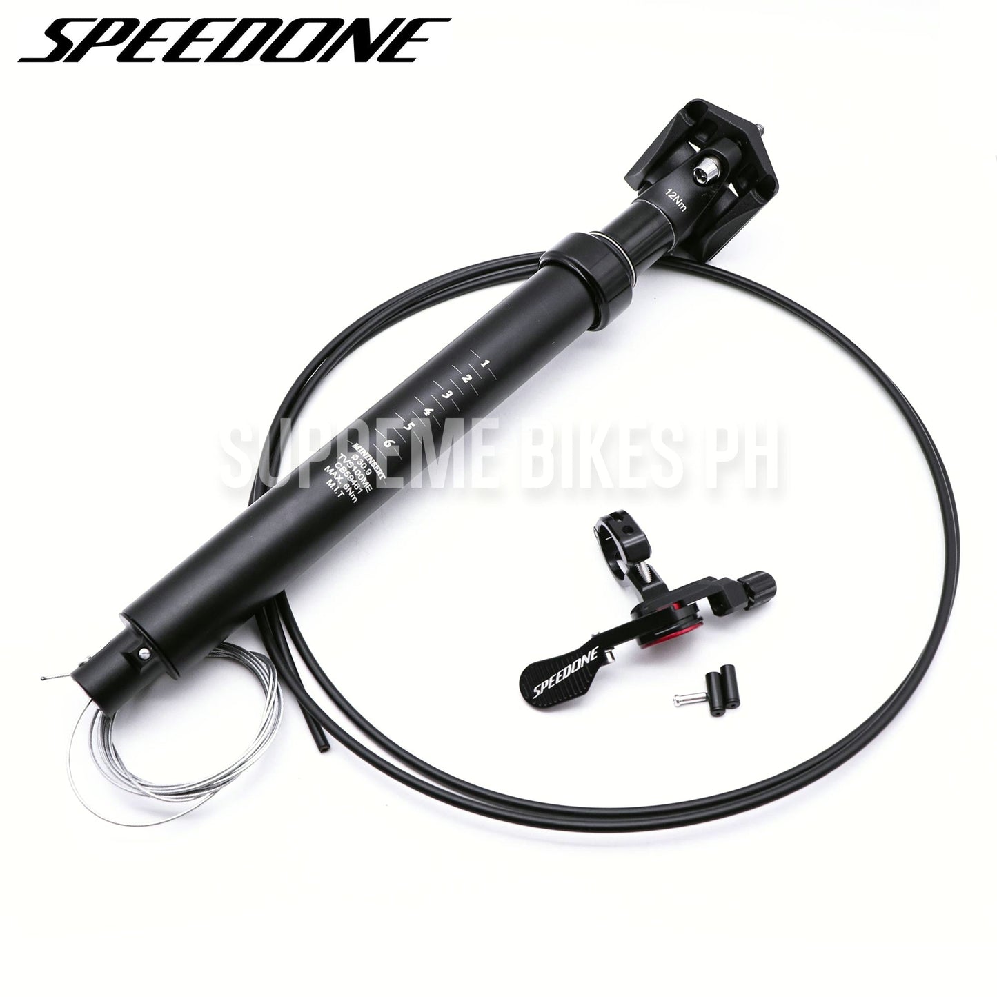 Speedone Soldier Dropper Seatpost w/ Remote Internal - 30.9mm