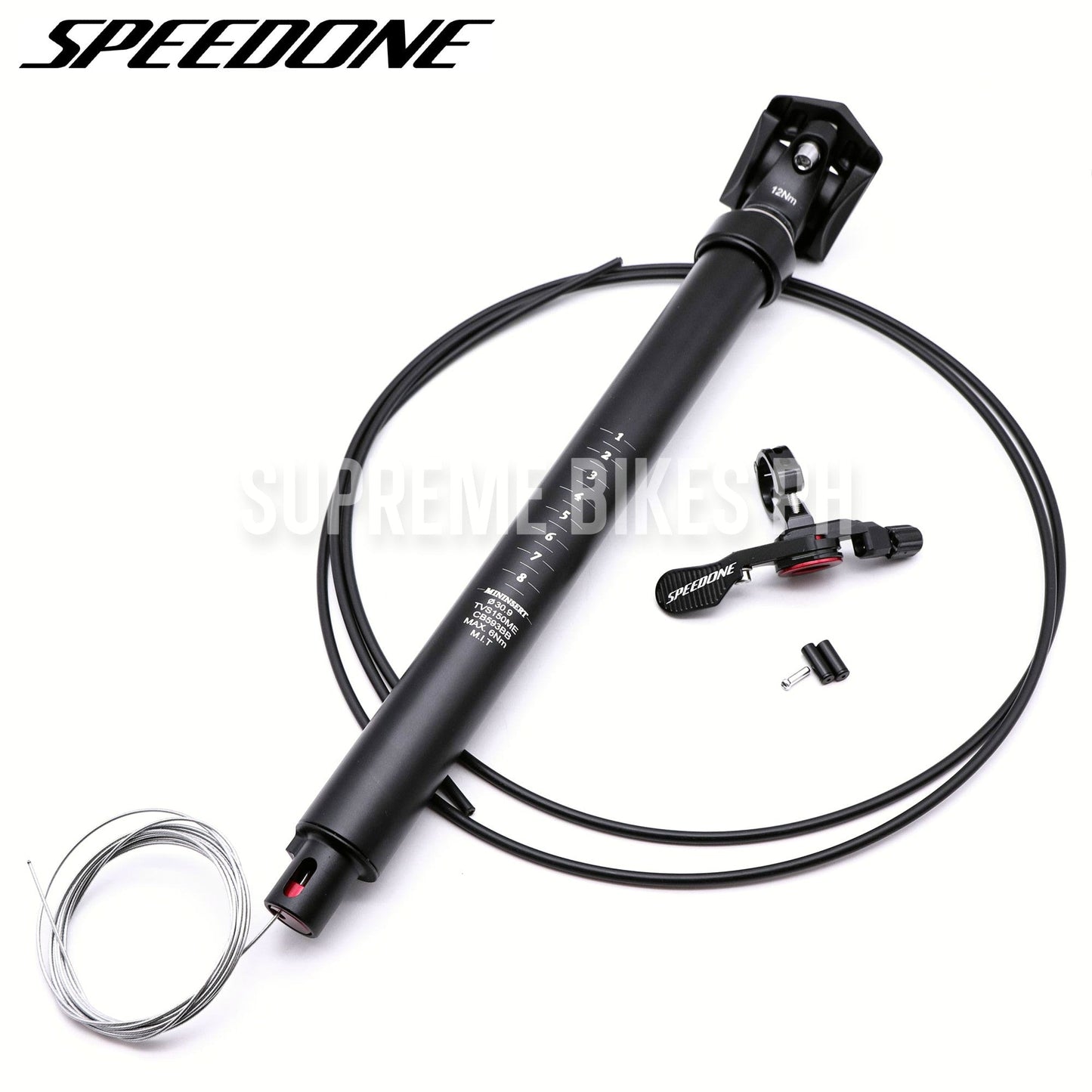 Speedone Soldier Dropper Seatpost w/ Remote Internal - 30.9mm