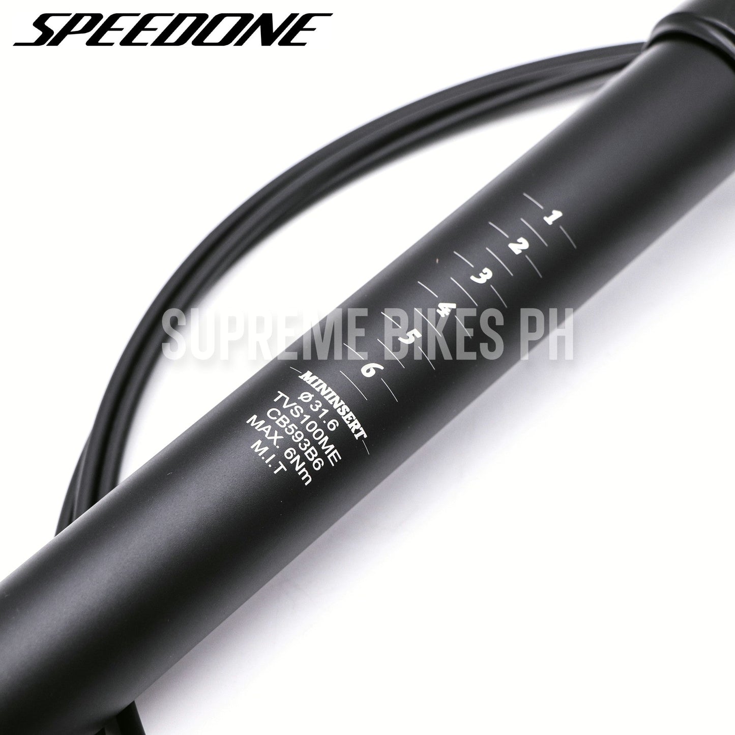 Speedone Soldier Dropper Seatpost w/ Remote Internal - 31.6mm