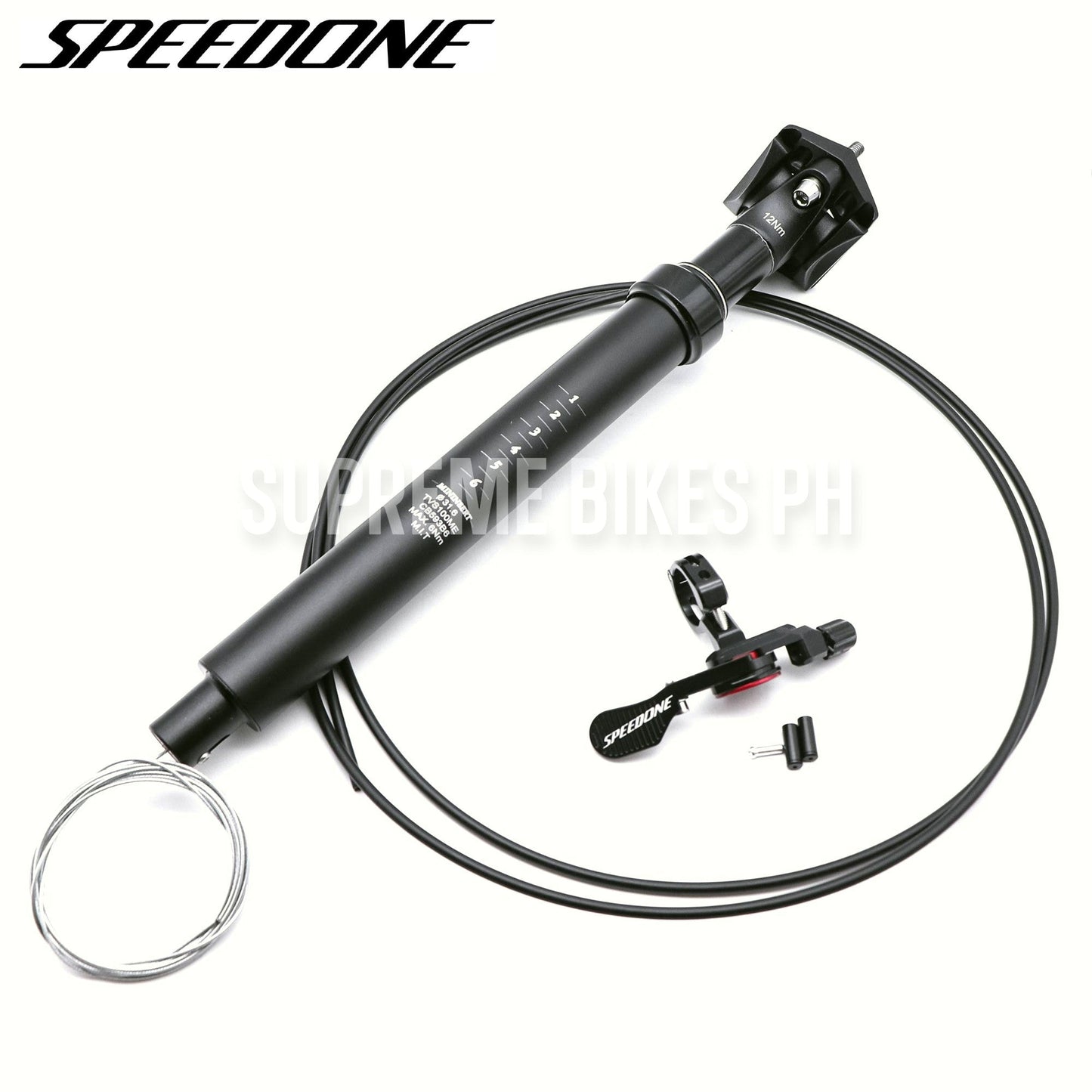 Speedone Soldier Dropper Seatpost w/ Remote Internal - 31.6mm