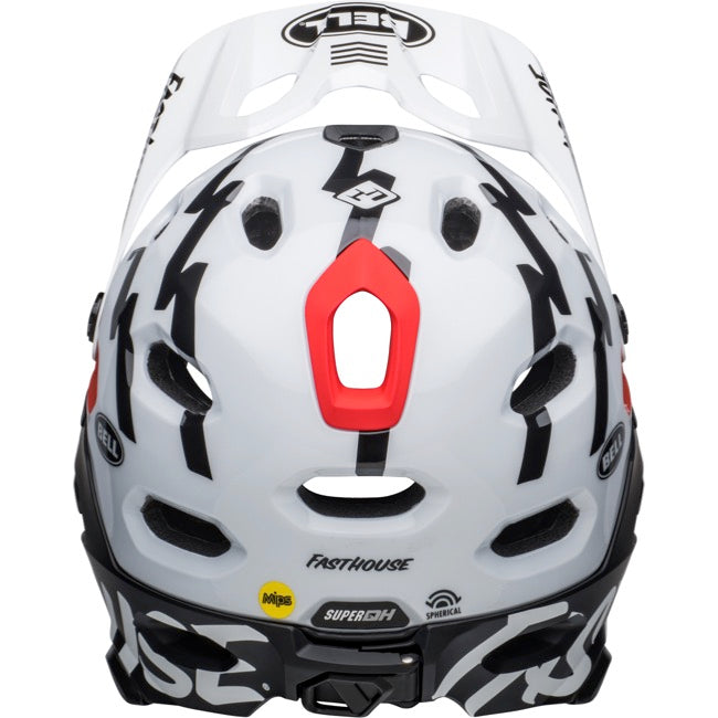 Bell Super DH Spherical MIPS Full-Face Helmet 2022 - Fasthouse Matte/Gloss White/Black