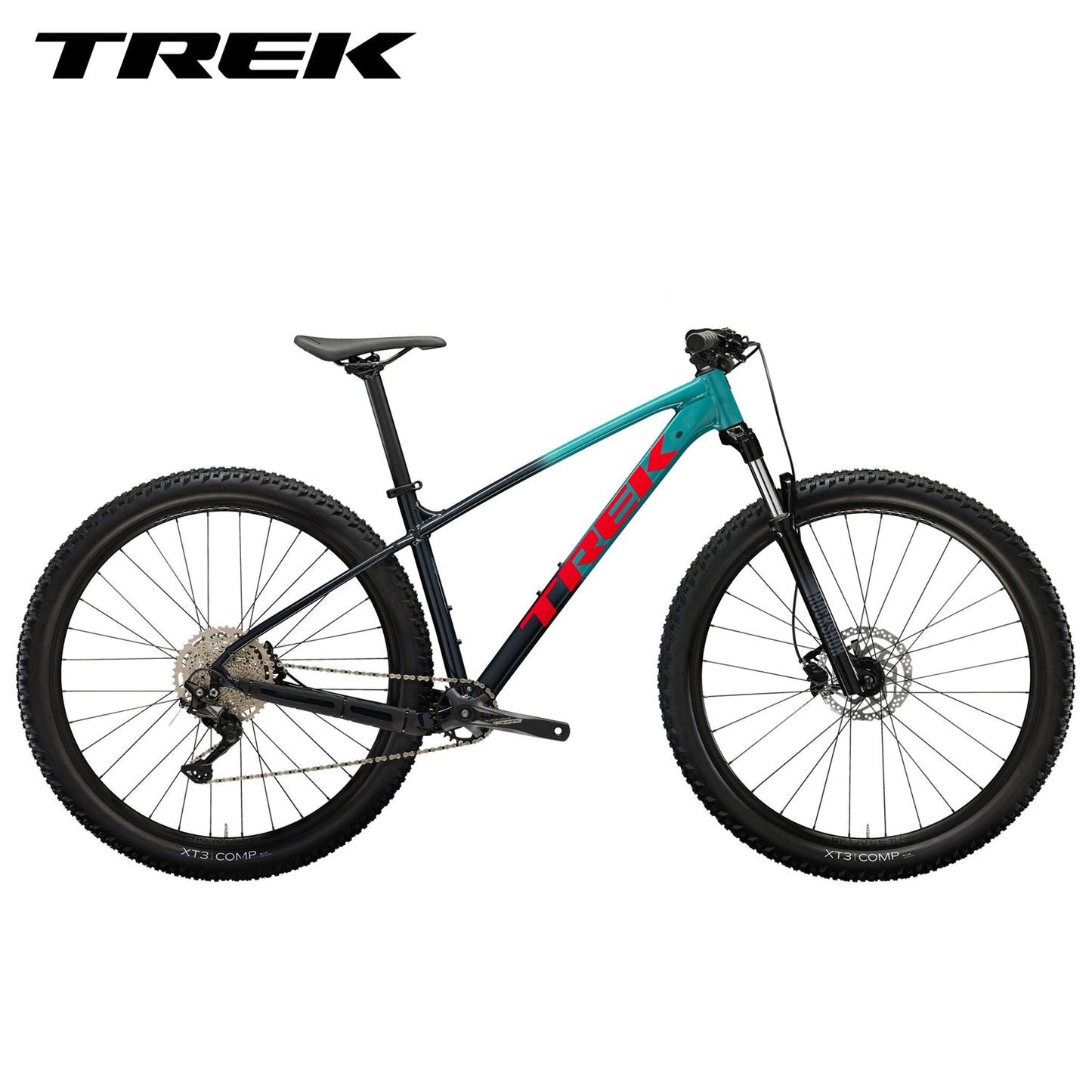 TREK Marlin 7 Gen 3 Cross Country Mountain Bike - Teal to Nautical Navy Fade