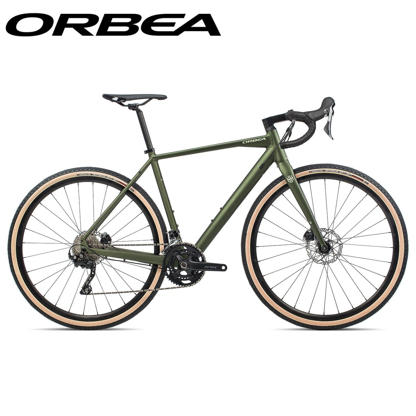 Orbea Terra H40 Alloy GRX Gravel Bike - Military Green