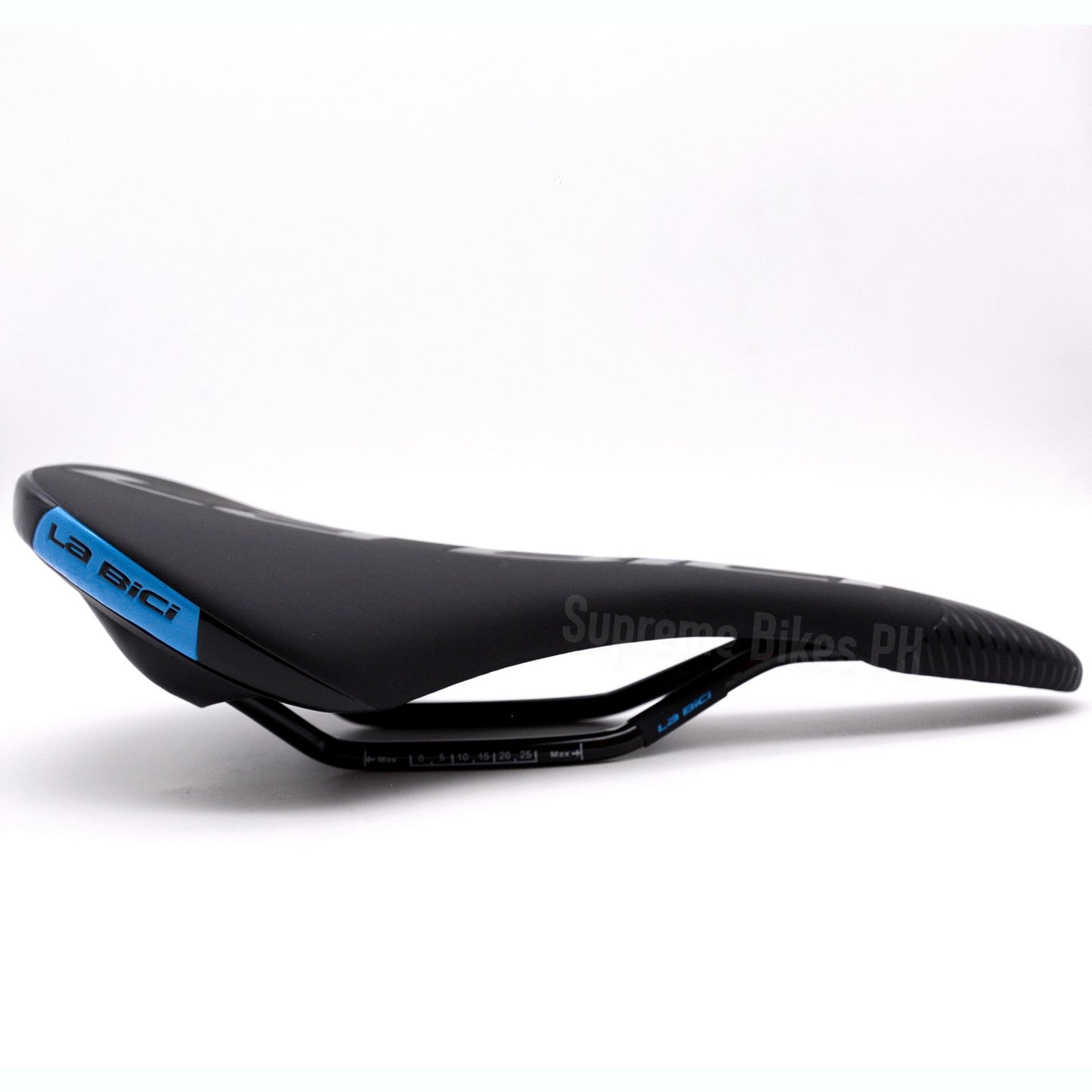 La Bici U4 Narrow Race Saddle 130 x 270mm 285g - Black / Blue