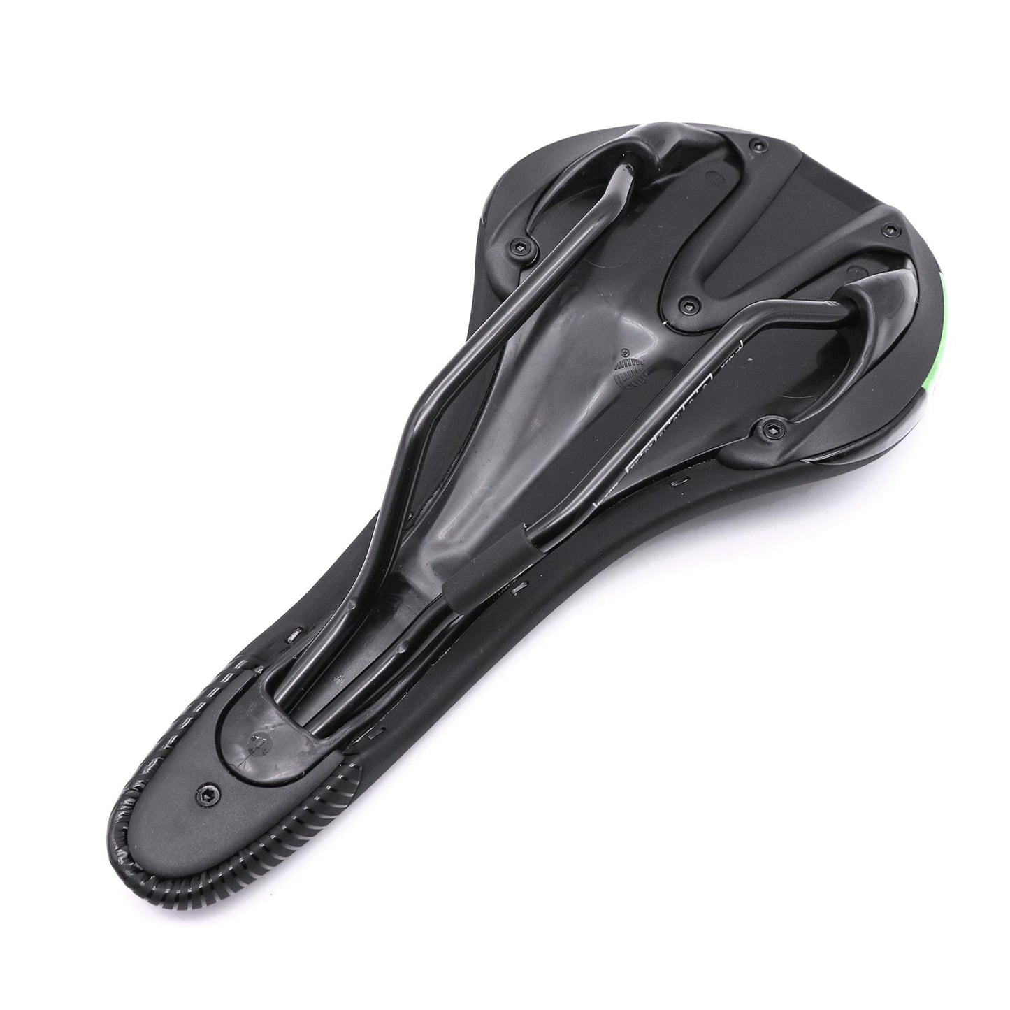 La Bici U4 Narrow Race Saddle 130 x 270mm 285g - Black / Green