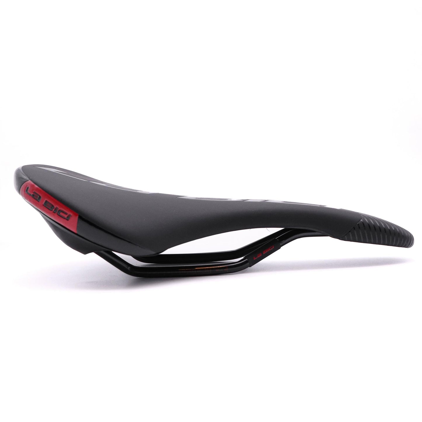 La Bici U4 Narrow Race Saddle 130 x 270mm 285g - Black / Red