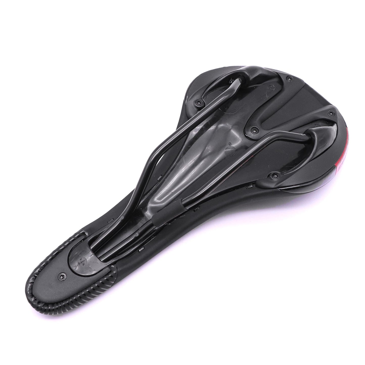 La Bici U4 Narrow Race Saddle 130 x 270mm 285g - Black / Red