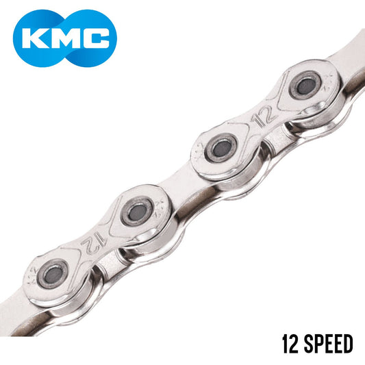 KMC X12 12-Speed Bike Chain 126 Links - Silver