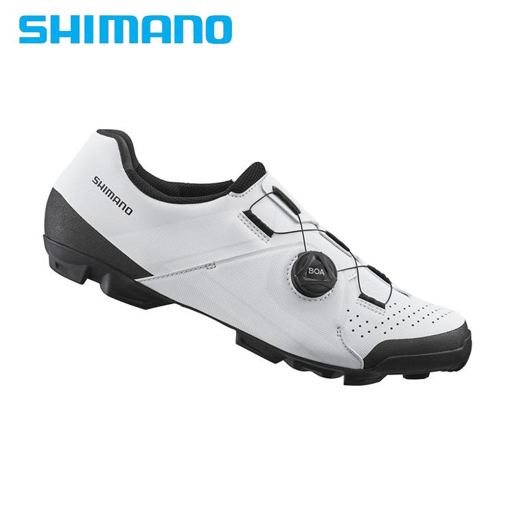 Shimano XC300E Off-Road / MTB XC Bike Shoes SPD - White