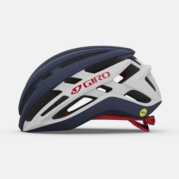 GIRO Agilis MIPS Bike Helmet - Matte Midnight / White / Bright Red