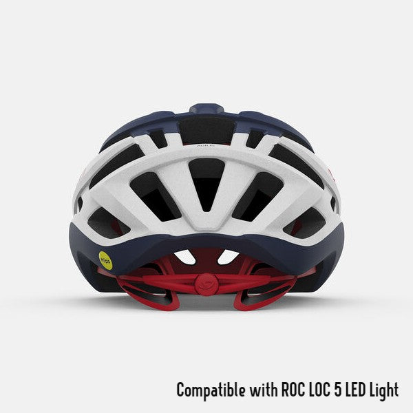 GIRO Agilis MIPS Bike Helmet - Matte Midnight / White / Bright Red