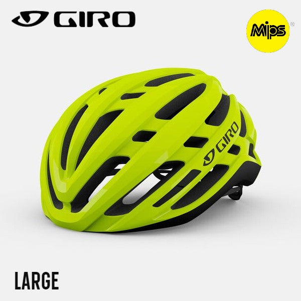 GIRO Agilis MIPS Bike Helmet - Highlight Yellow