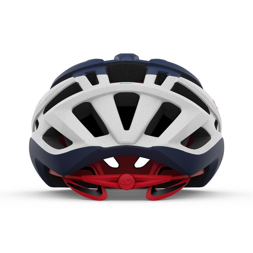 Giro Agilis Bike Helmet - Matte Midnight / White / Red (Non-MIPS)